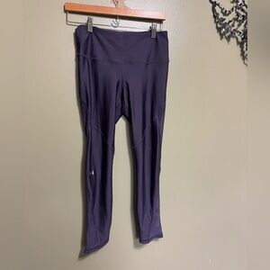 Under Armour Purple Leggings, Size M‎